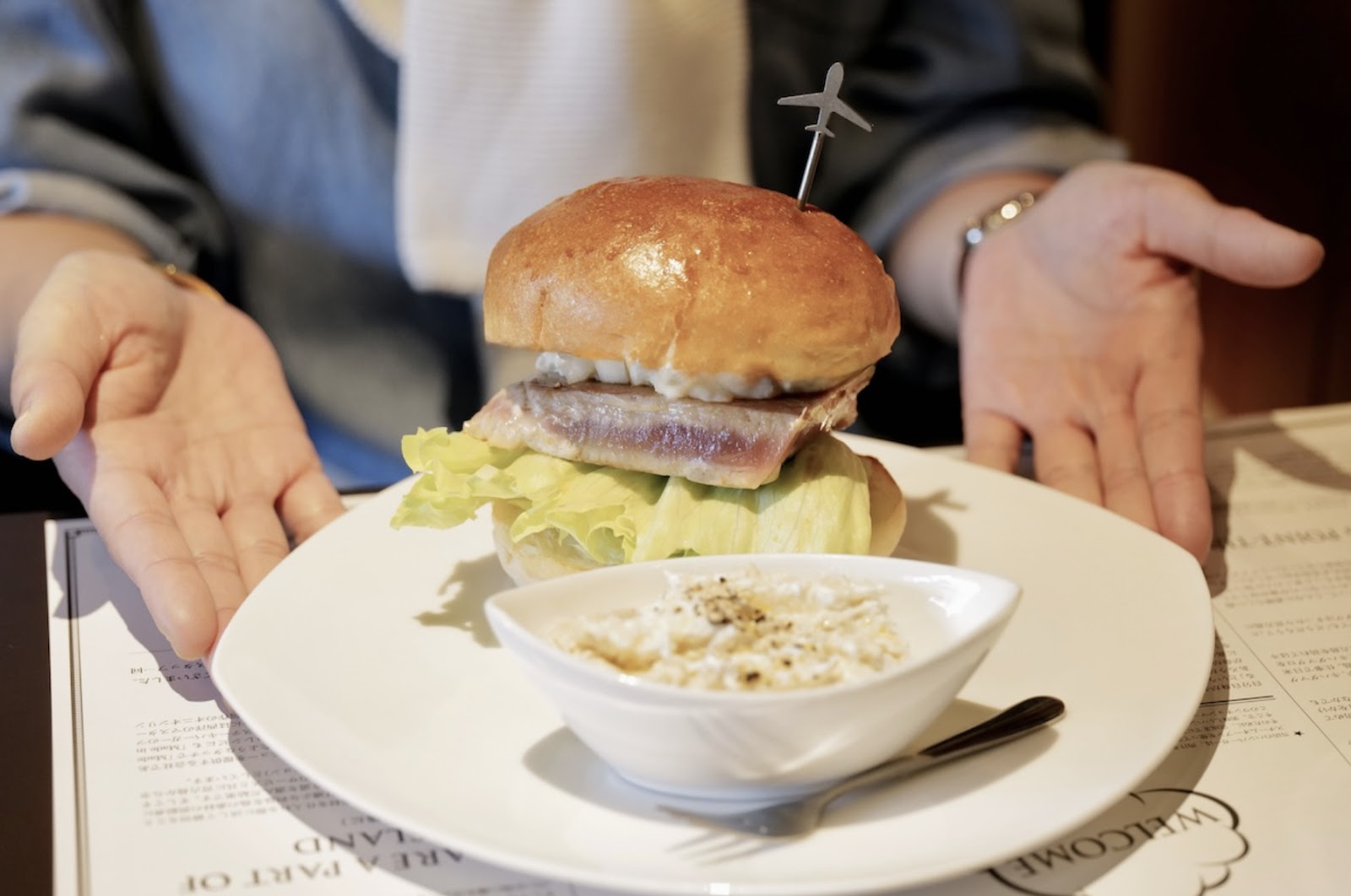 ダグズバーガーのハンバーガー