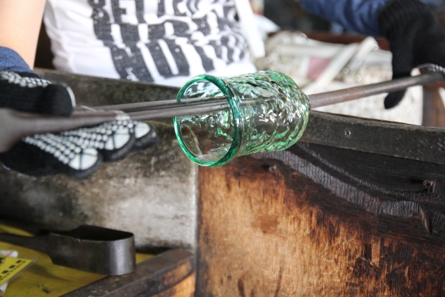 琉球ガラスの工芸