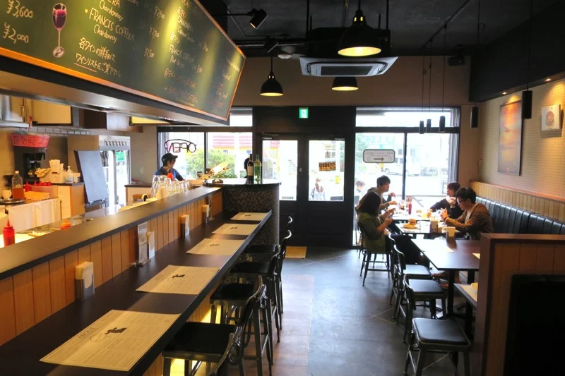 カフェの店内