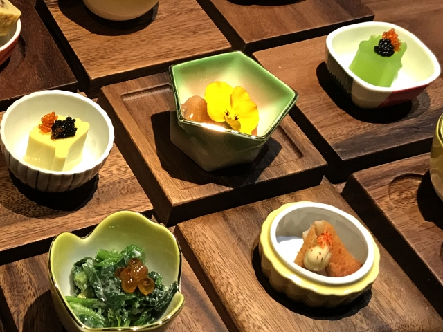 宮古野菜を使った創作料理