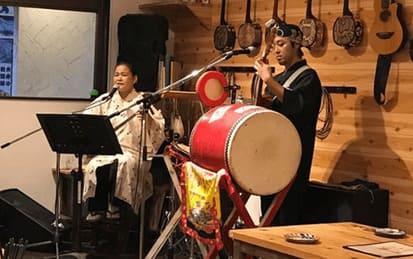 島唄居酒屋 喜山の民謡ライブの画像