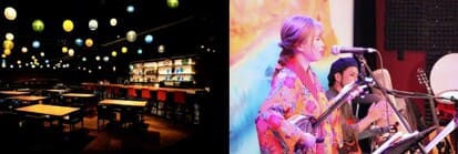 スーパースターの店内とライブの画像