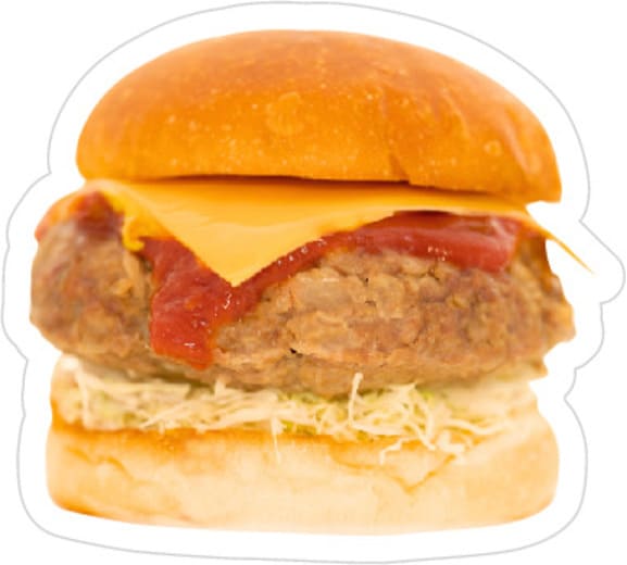 ミルミル本舗のハンバーガーの画像