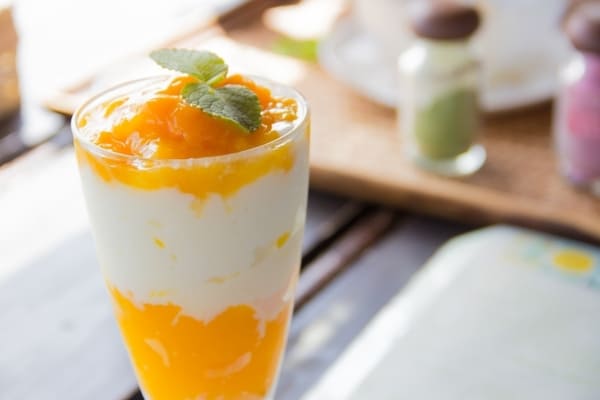 マンゴーパフェの画像