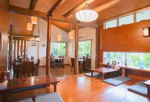 古謝そば屋の店内の画像