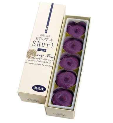 紅芋レアケーキ シュリの画像